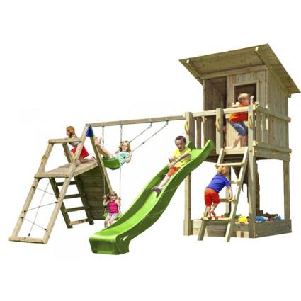 Parque infantil Beach Hut com Challenger