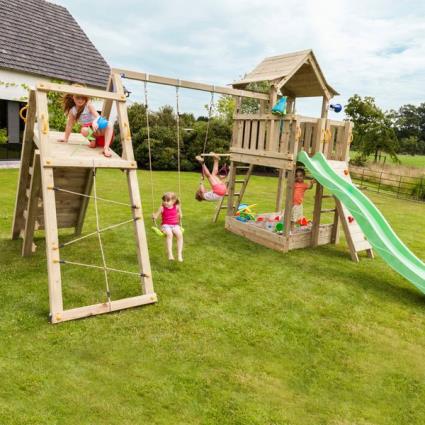 Parque infantil Pagoda com Challenger