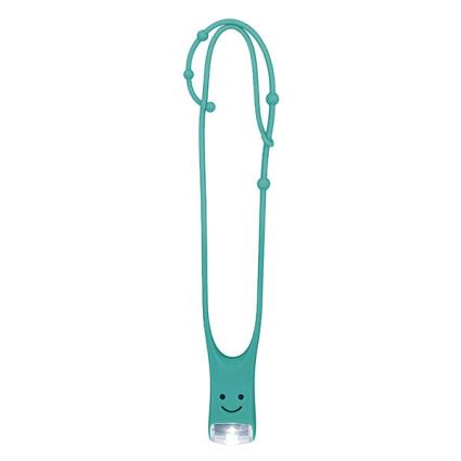 Luz multifuncional azul-turquesa