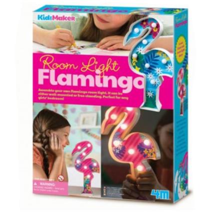 Set criativo luz de mesa flamingo