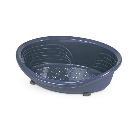 Cama Plástica para Cão Azul