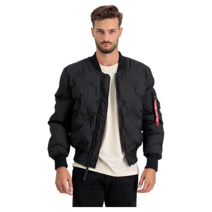 Alpha Industries Ma-1 Emb Logo Puffer Bomber Jacket  M Homem
