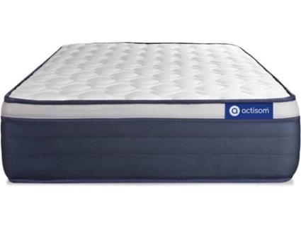 Colchão  Actiflex Max (100x210 cm - Molas Ensacadas  e Viscoelástica)