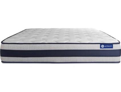 Colchão  Actiflex Ergo (130x200 cm - Molas Ensacadas  e Viscoelástica)