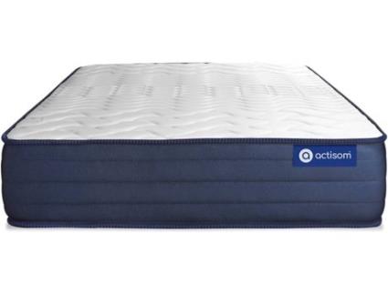 Colchão  Actiflex Life (100x210 cm - Molas Ensacadas  e Viscoelástica)