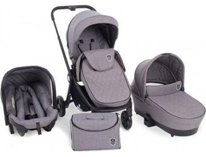 Carrinho de Bebé Trio  3 En 1Grey