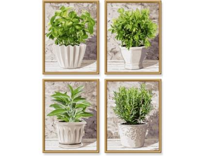 Livro para Colorir SCHIPPER Plantas Verde