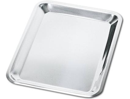 Tabuleiro  0000010 (Aço inoxidável - 24 x 18 cm)