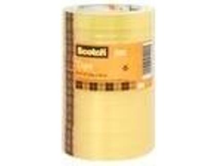 Fita transparente 508, 15 mm x 33 m, embalagem de 10