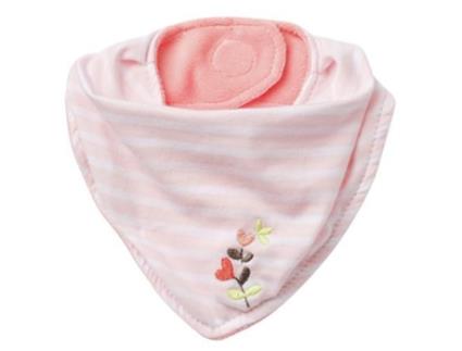 Lenço Rosa e Branco 