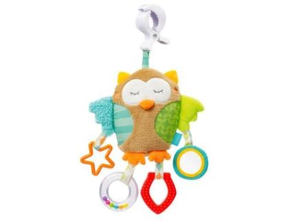 Coruja de Atividades com Pinça 