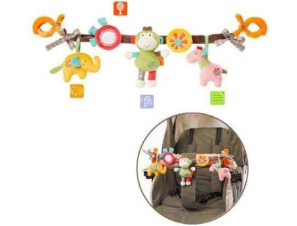 Peluche  Corrente para Carrinho Animais