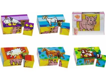 Puzzle 2D  Animais (Idade Mínima: 2)