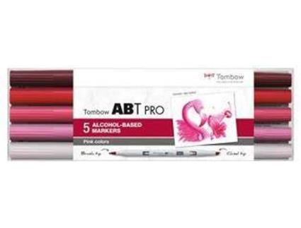 Marcador  ABT PRO Cores Rosa (5 unid.)