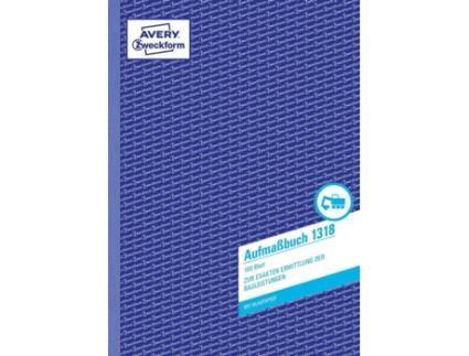 Caderno de Contabilidade AVERY 1318 (A4 - 100 Páginas)
