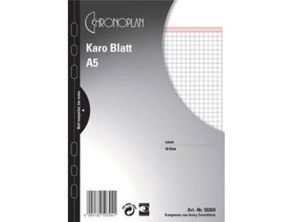 Caderno  50304 Preto (A5 - Quadriculado)