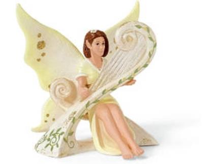 Boneca  Elfa com Harpa