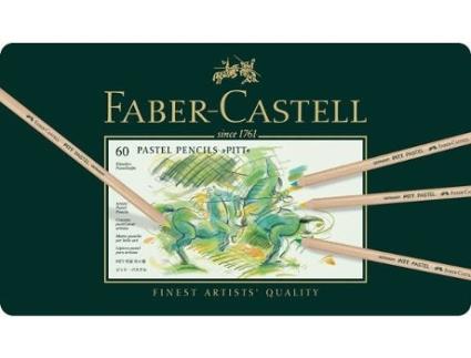 Lápis de Cor FABER-CASTELL PITT Pack 60 Unidades