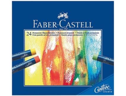 FABER-CASTELL Pastel de Óleo Gold, Embalagem de 24 Unidades