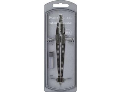 Compasso FABER-CASTELL Estojo (Preto)