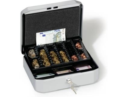 Cofre  Euroboxx Cinzento (283x100x225mm - Metal)