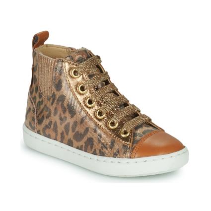 Shoo Pom  Sapatilhas de cano-alto PLAY NEW JODLACE  Castanho Disponível em tamanho para rapariga. 25,26,27.Criança > Menina > Sapatos > Tenis