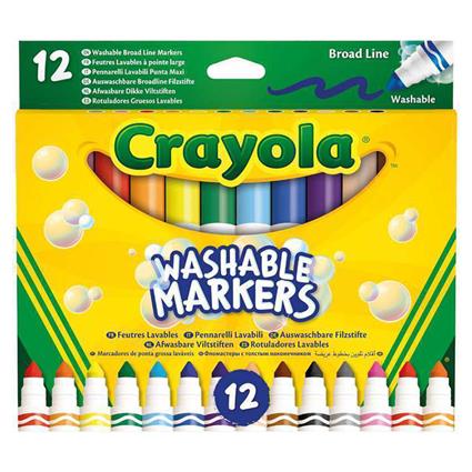 Crayola 58-8340 Caneta de Feltro Multicor 12 Unid.