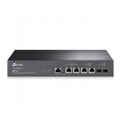 Switch TP-Link JetStream 4-Port 10GBase-T and 2-Port 10GE SFP+ L2+ Managed Switch with 4-Port PoE++