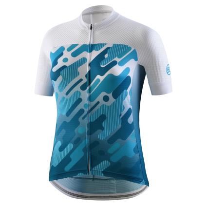 Bicycle Line Arya Short Sleeve Jersey Branco,Azul M Mulher