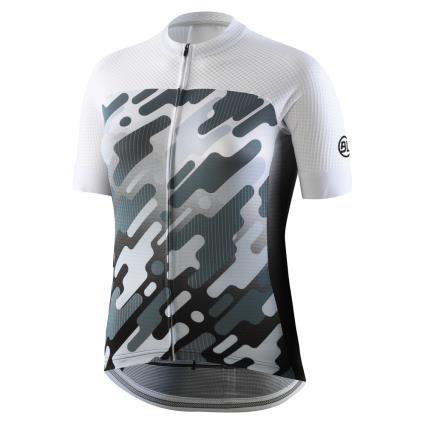 Bicycle Line Arya Short Sleeve Jersey Branco,Cinzento XL Mulher