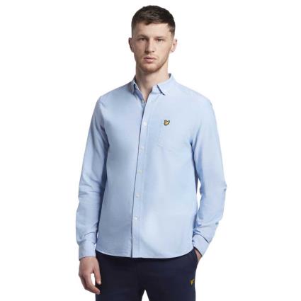 Lyle & Scott Regular Fit Light Weight Oxford Shirt  M Homem