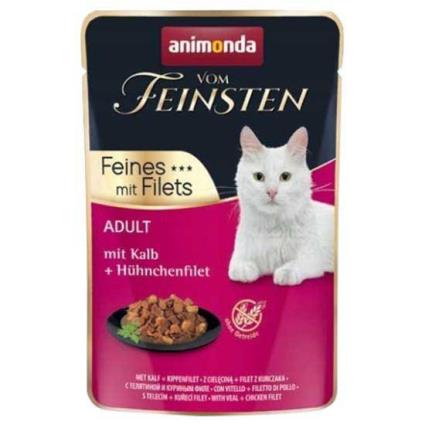 Animonda Vom Feinsten Veal 85g Wet Cat Food
