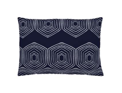 Almofada Decorativa NATURALS (Azul - Algodão - 50 x 30 cm)