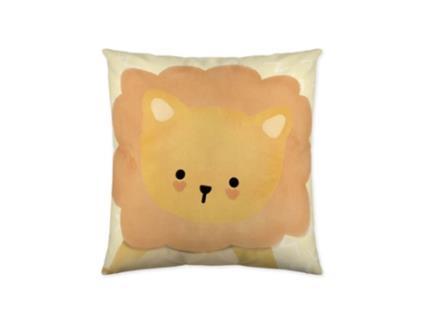 Almofada Decorativa COOL KIDS African (Amarelo - Algodão - 50 x 50 cm)
