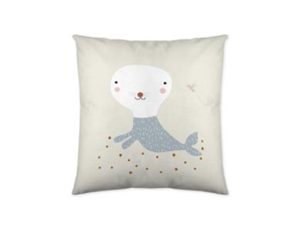 Almofada Decorativa HACIENDO EL INDIO Lady Snow (Algodão - 40 x 40 cm)
