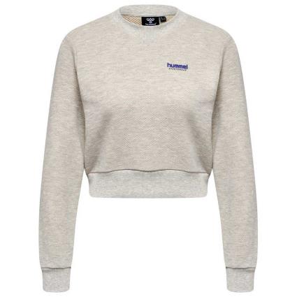 Hummel Shai Sweatshirt Gris L Mujer