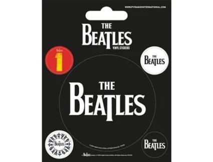 Autocolante Vinil THE BEATLES Black