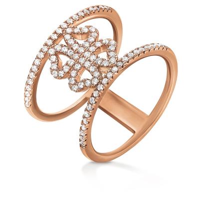 Folli Follie 3r15s089rc-52 Ring  52 Mulher