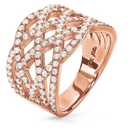 Folli Follie 3r17s005rc-52 Ring  52 Mulher