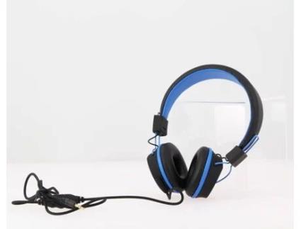 Auscultadores com Fio KURIO C18910GI (On Ear - Preto)