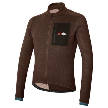 Rh+ All Road Long Sleeve Jersey Castanho 3XL Homem