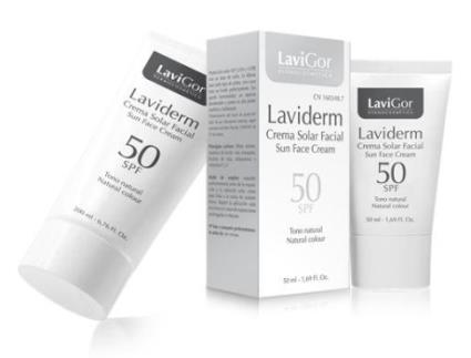 Lavigor Sunscreen SPF 50 Laviderm Facial tubo 50