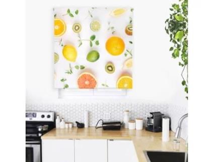 Estore de Rolo HAPPYSTOR Impressão Digital Cozinha HSCCExc058003 140x180 cm