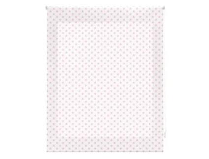 Estore de Rolo HAPPYSTOR Stars Impressão Digital Gostar Rosa 165x250 cm
