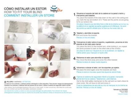 Estore de Rolo HAPPYSTOR Tropical Impressão Digital Gostar HSCFExc188003 110x180 cm