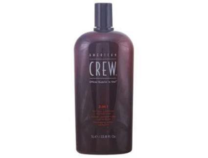 Crew 3 in 1 Shampoo, Conditioner & Body Wash 1000 ml