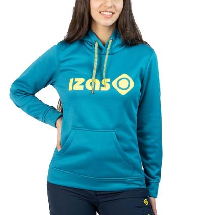 Hoodie Sudadera Capucha Outdoor_mujer_izas Duero Azul L