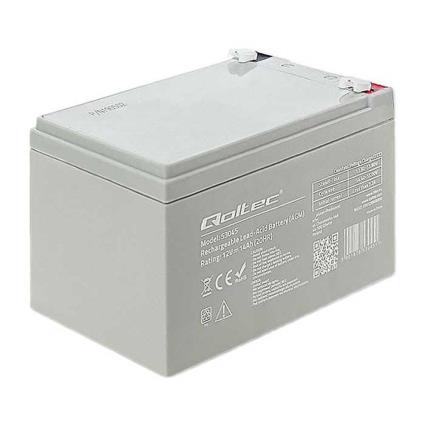 Qoltec 53045 Agm 12v 14ah 210a Car Battery
