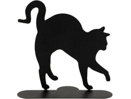 Porta-Incensos AROMANDISE Gato preto