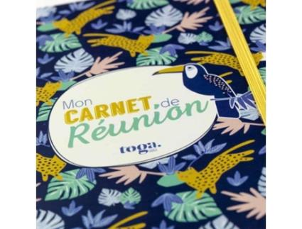 Planificador de Reuniões TOGA Jungle Vibes (14 x 20 cm)